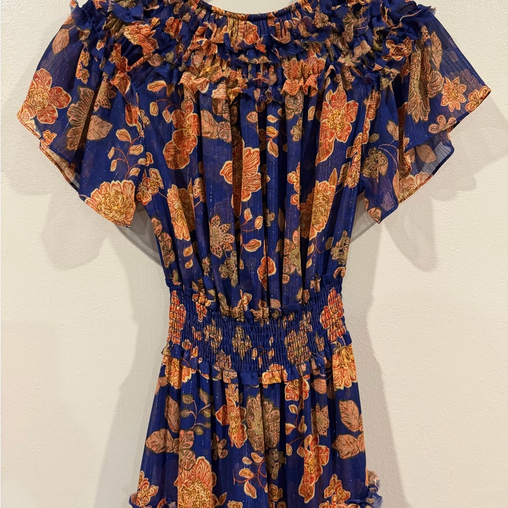 MISA NWT Floral Print Maxi Dress Size XXS fits Small - Picture 8 of 9